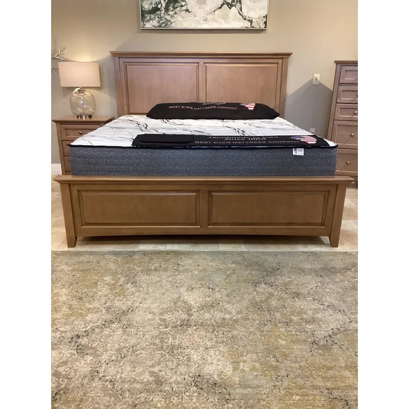 McKenzie 5PC King Premier Storage Bedroom Set - Pecan