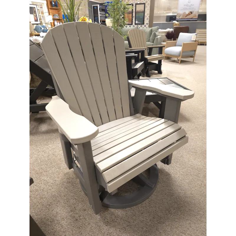 2&prime; Swivel Adirondack Glider