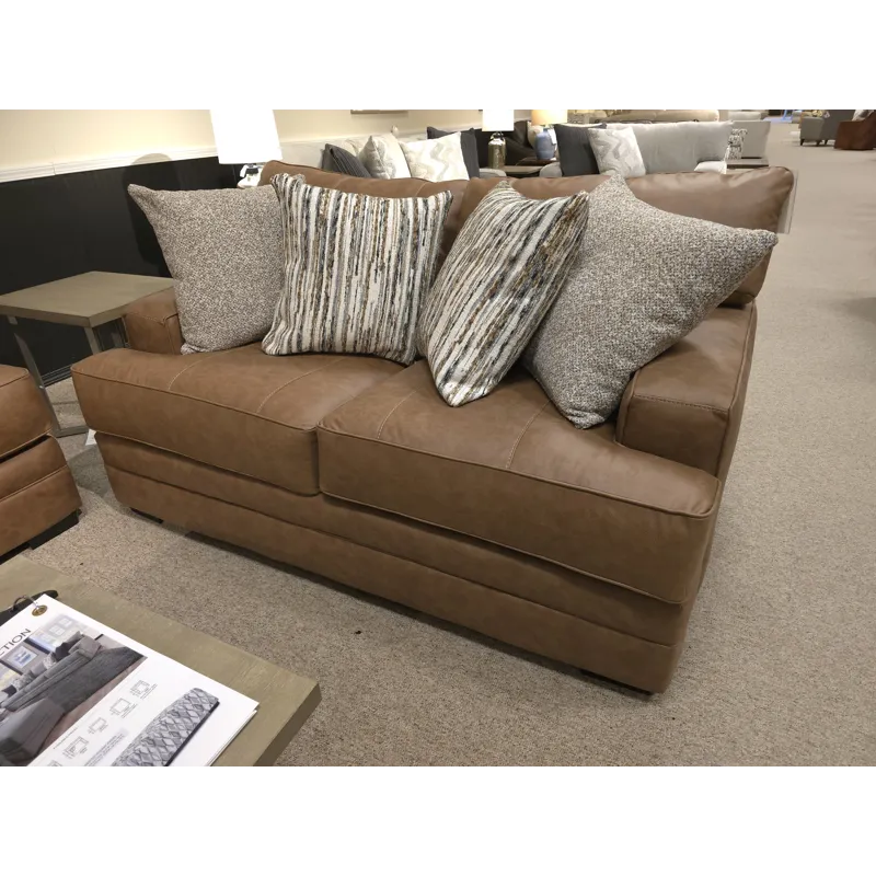 Regent Loveseat - Duvall Saddle