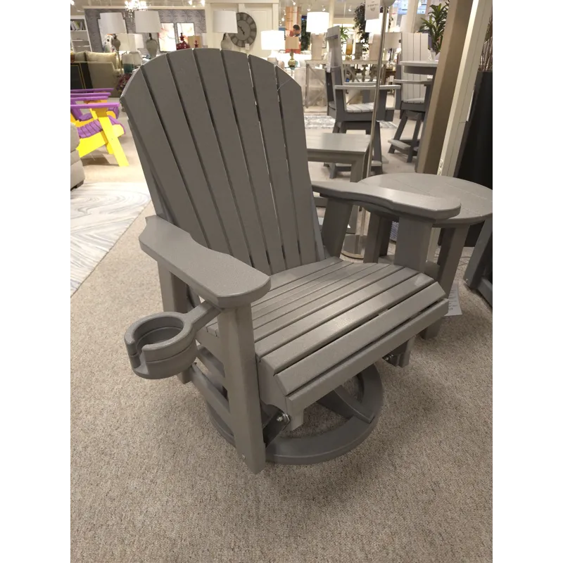 2&prime; Swivel Adirondack Glider