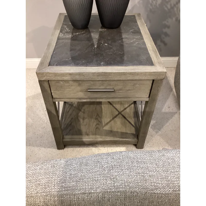West End Rectangular Drawer End Table