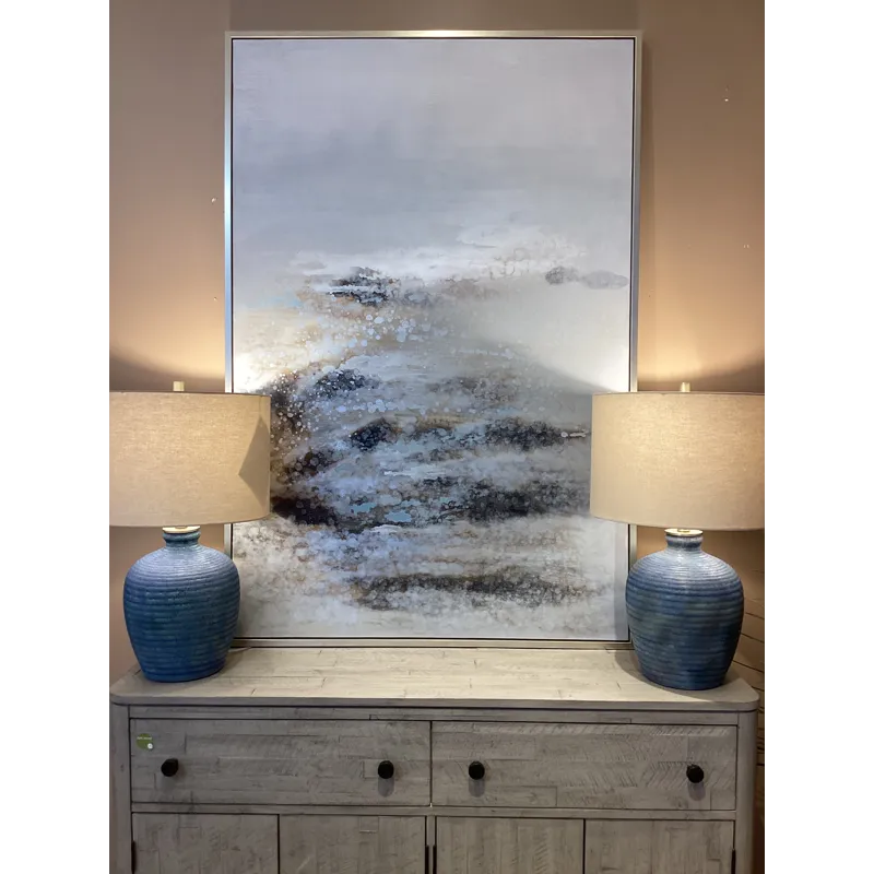 Open Plain Hand Painted Canvas