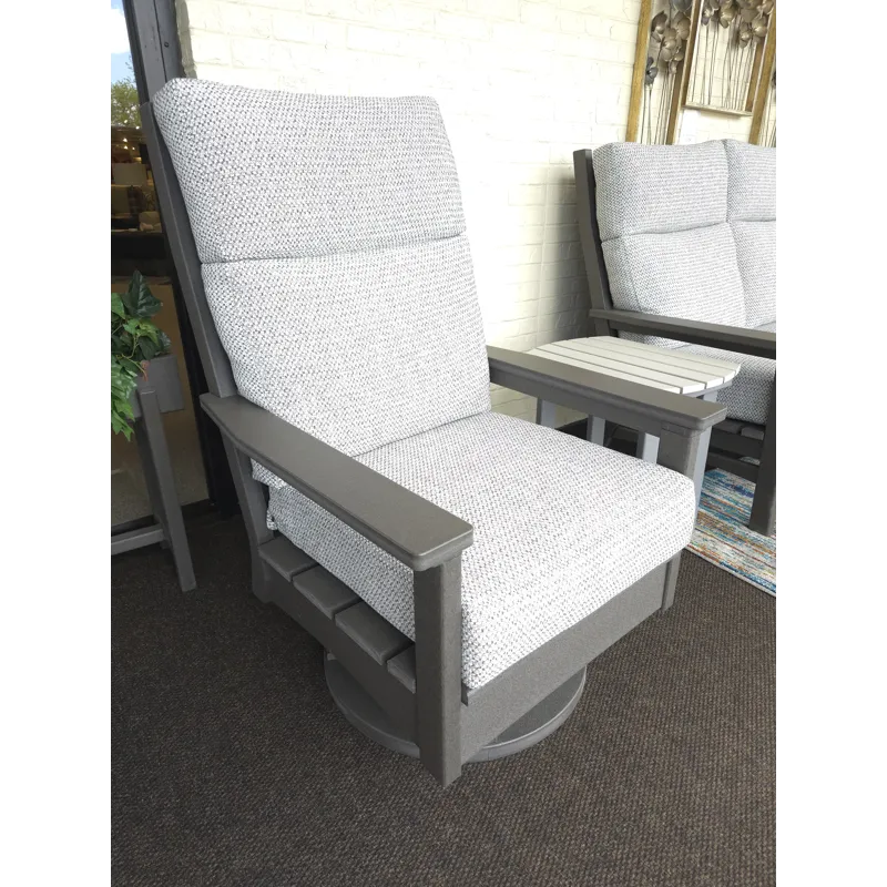 Coastal Highback Swivel Rocker
