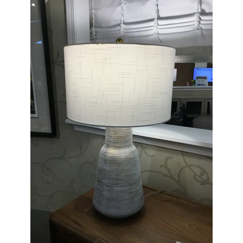 Trinity Urn Table Lamp - White
