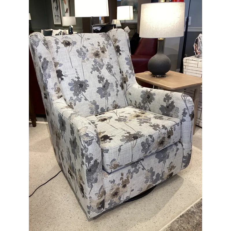 Brianna Fabric Swivel Glider Chair
