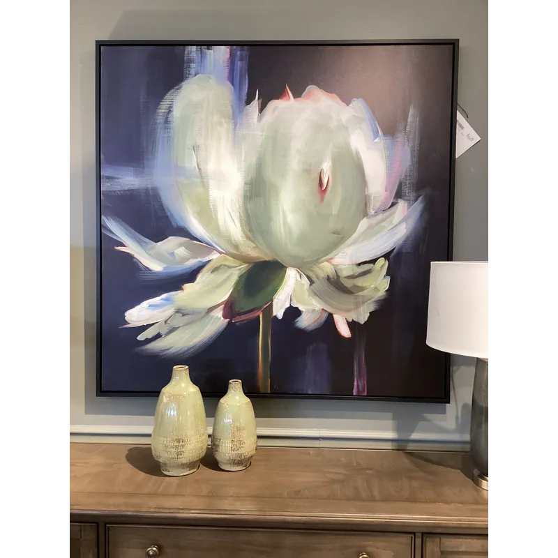 Peony Framed Floral Art
