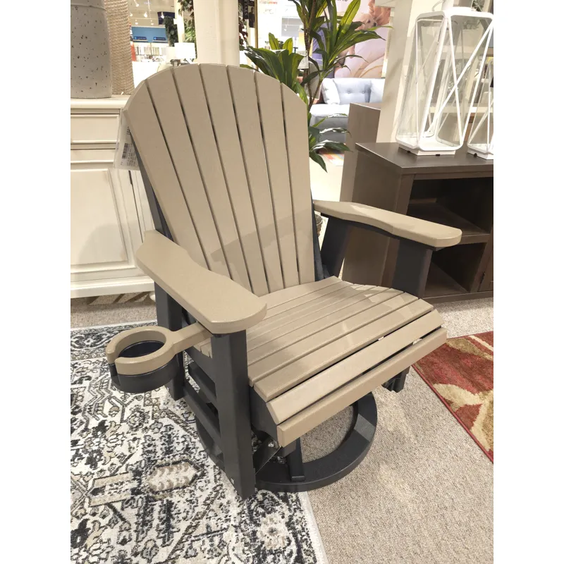 2&prime; Swivel Adirondack Glider