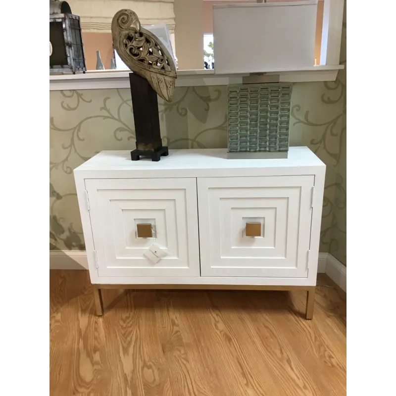 Aiken White 2 Door Cabinet
