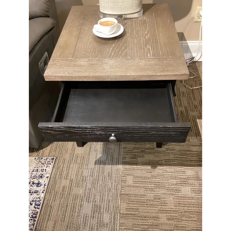 Hancock Rectangular Drawer End Table