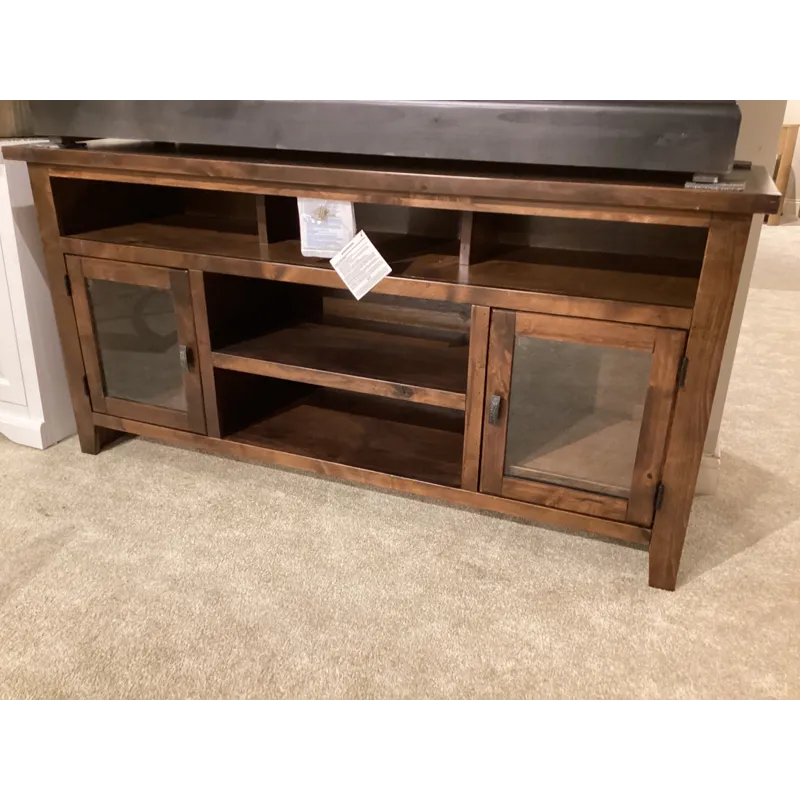 Alder Grove 65" Console w/ Doors - Tobacco