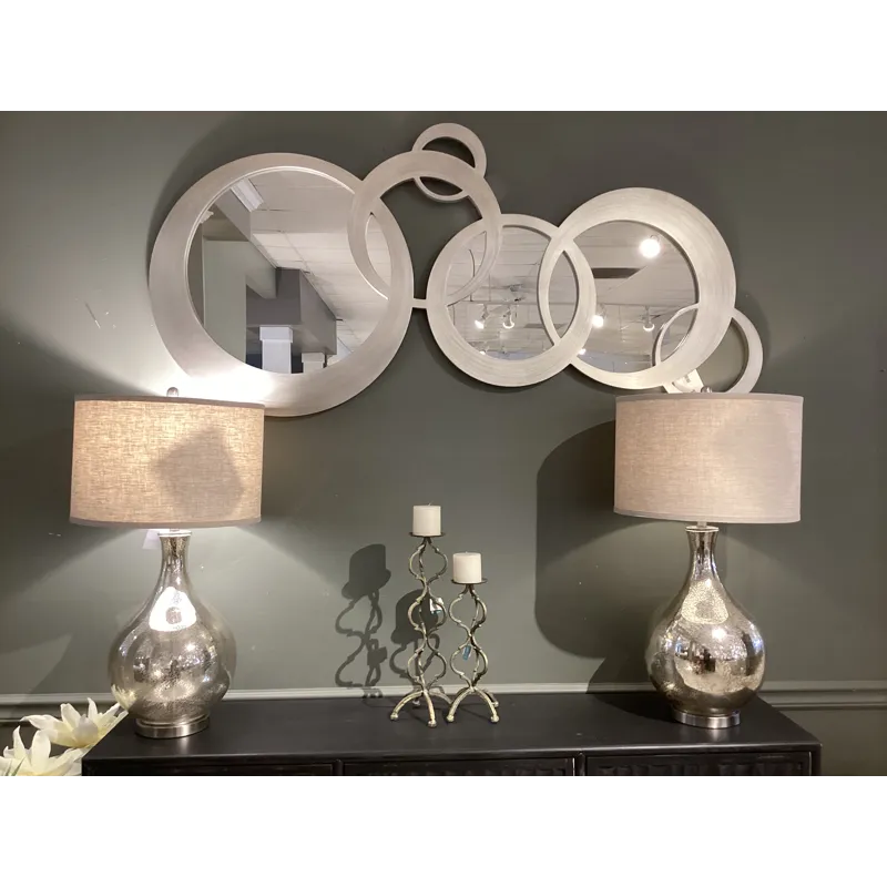 Odiana Silver Rings Modern Mirror
