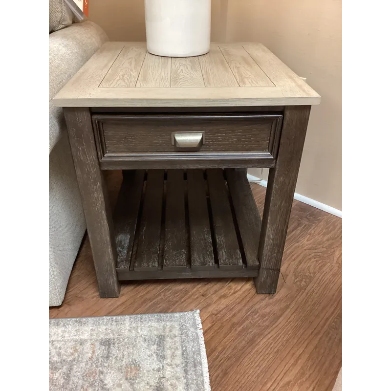 Rectangular Drawer End Table