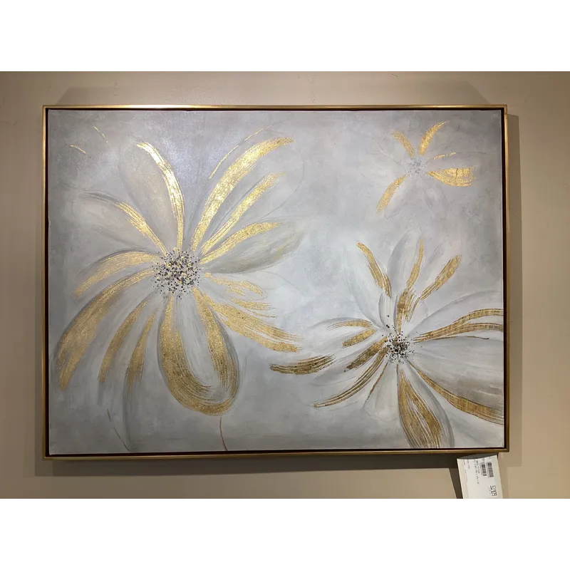 Daisy Stars Hand Painted Canvas