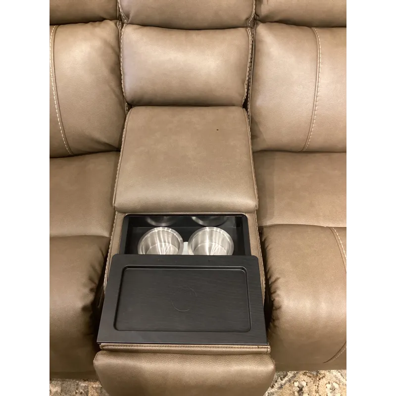 Carter 6 PC Power Reclining Sectional with Power Headrests &amp; Lumbar