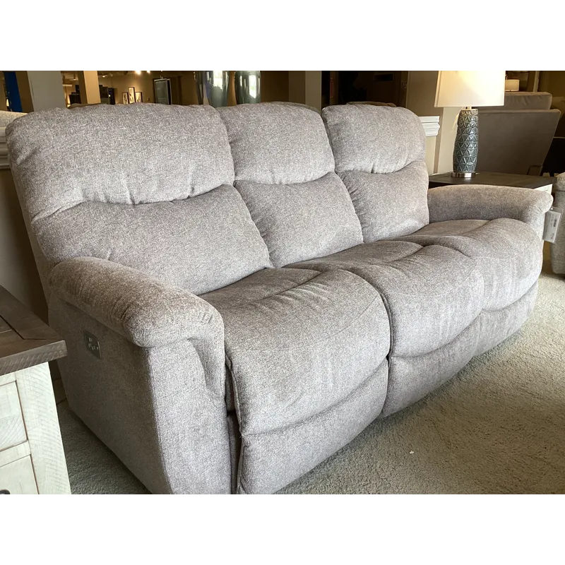 James Power Reclining Sofa w/ Headrest &amp; Lumbar - Dual Wireless Remotes