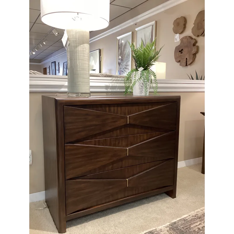 Bowtie 3 Drawer Mid-Century Chest
