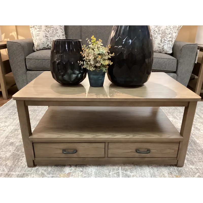 Costa Way-hamilton Ectangular Drawer Coffee Table-Taupe