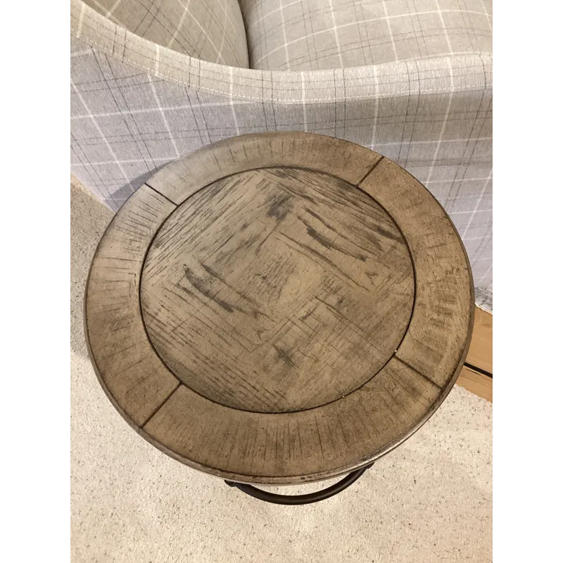 Crossroads-hamilton Round Chairside Table