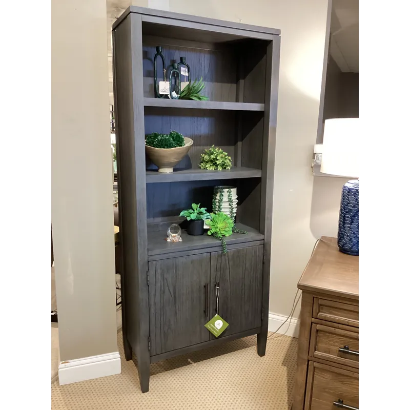 Preston Door Bookcase - Urbane Grey