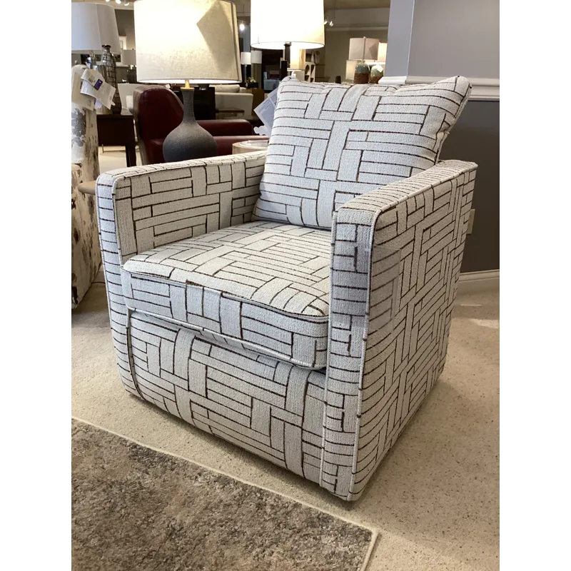 Heidi Fabric Swivel Chair