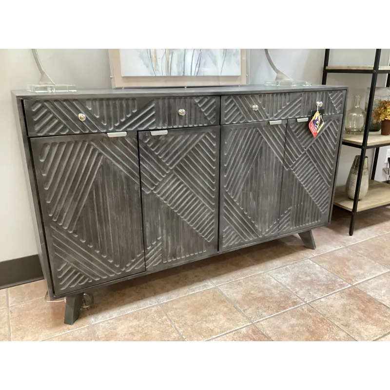 Four Door Two Drawer Credenza