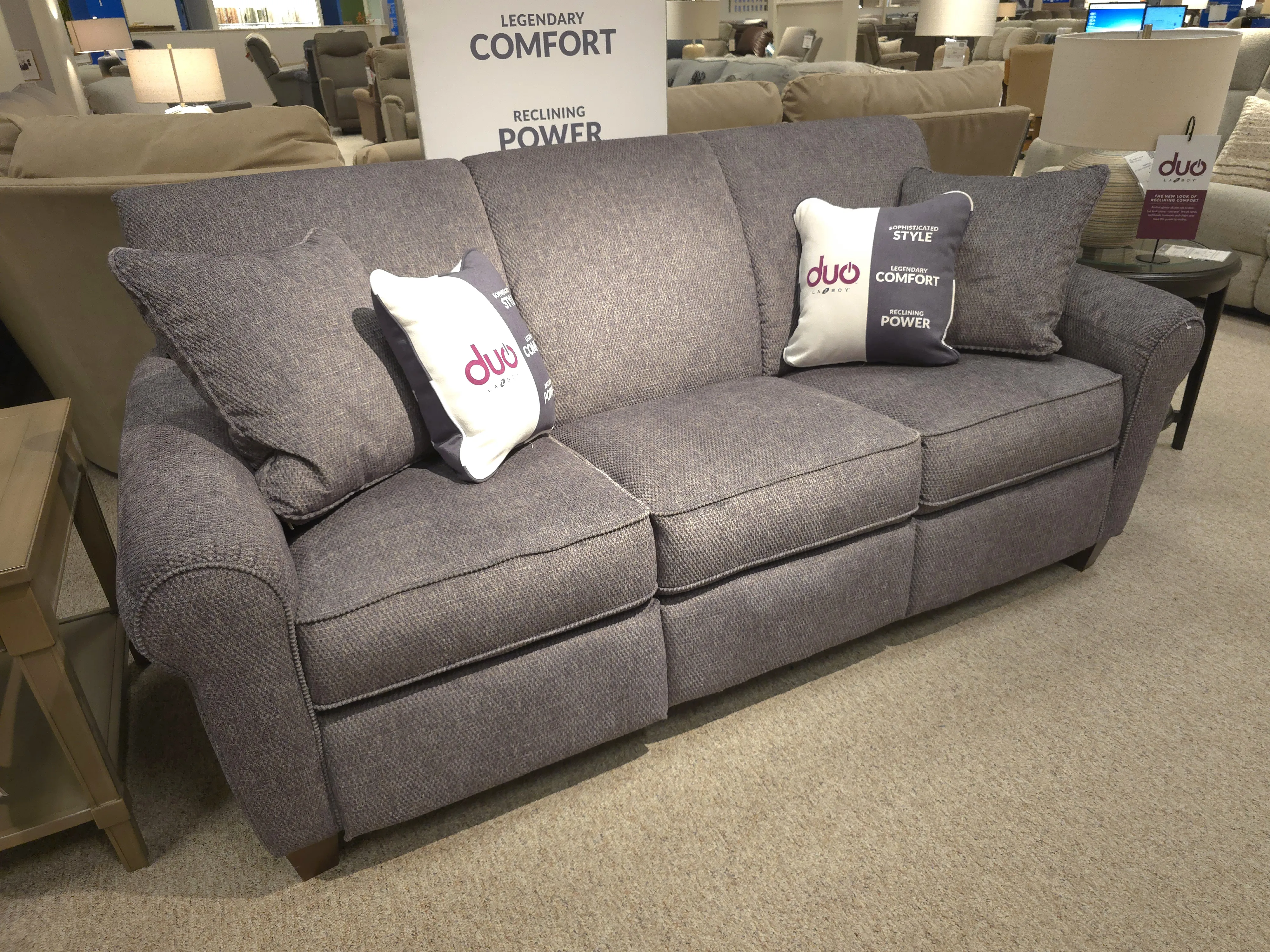 Bennett Duo Reclining Sofa 91P899 by La-Z-Boy Furniture at