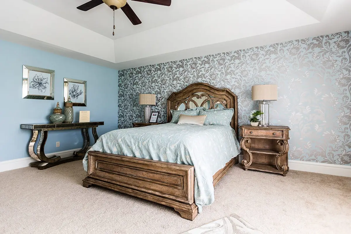 Inviting staged interior styled to appeal to buyers