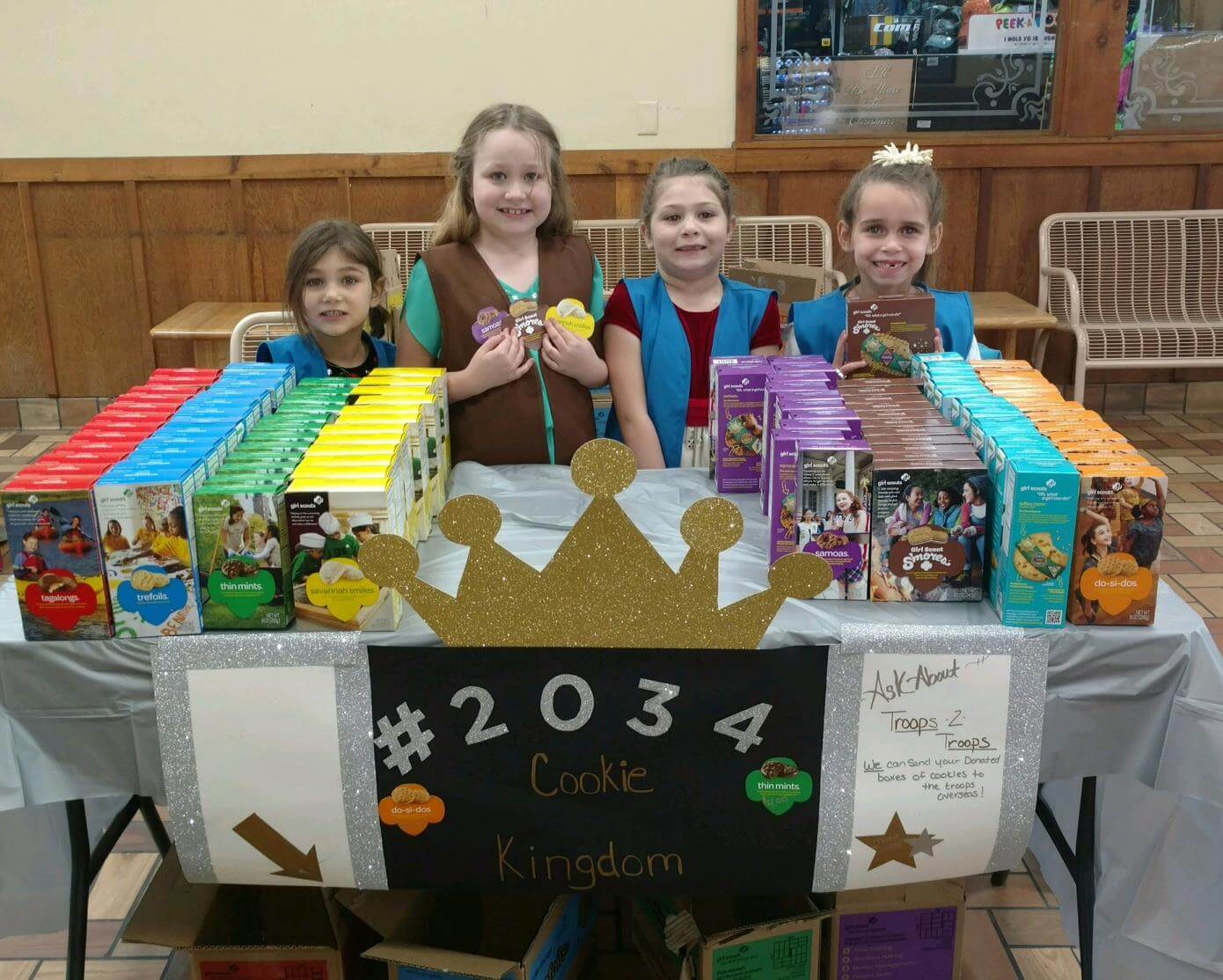 Wright cares girlscouts