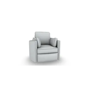 Luana Fabric Swivel Recliner