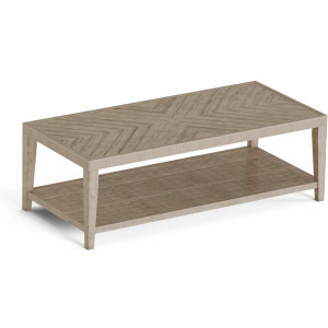 Chevron Rectangular Coffee Table