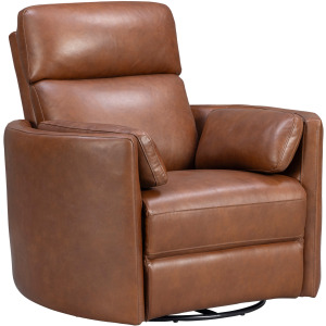 Radius Vintage Whiskey Power Swivel Glider Recliner