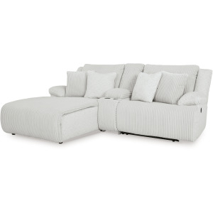 Top Tier 3-Piece Reclining Sectional Sofa with Chaise