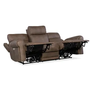 Duncan Power Sofa w/Power Headrest & Lumbar Silo