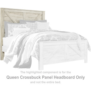 Bellaby Queen Crossbuck Panel Headboard