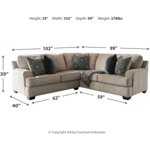 Bovarian 2-Piece Sectional