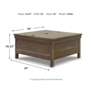 Moriville Lift-Top Coffee Table