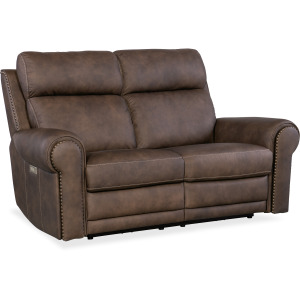 Duncan Power Loveseat w/Power Headrest & Lumbar