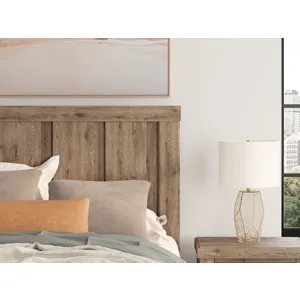 Oliandon Panel Storage Bed