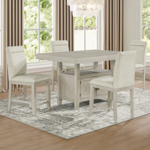 Garland Sand 5-Piece Counter Height Dining Set