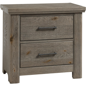 Yellowstone 2 Drawer Nightstand - Dapple Gray