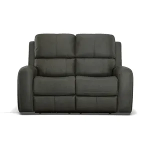 Linden Power Reclining Loveseat with Power Headrests & Lumbar