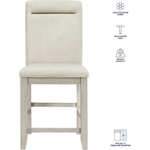 Garland Sand 5-Piece Counter Height Dining Set