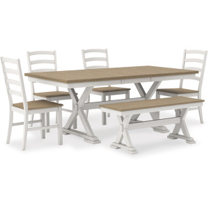 Purlaney 6 PC Dining Set