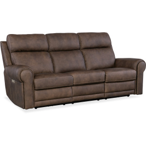 Duncan Power Sofa w/Power Headrest & Lumbar