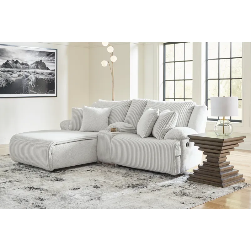 Top Tier 3-Piece Reclining Sectional Sofa with Chaise