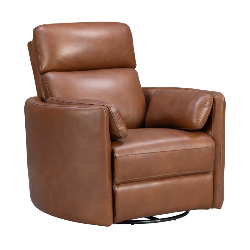 Radius Vintage Whiskey Power Swivel Glider Recliner