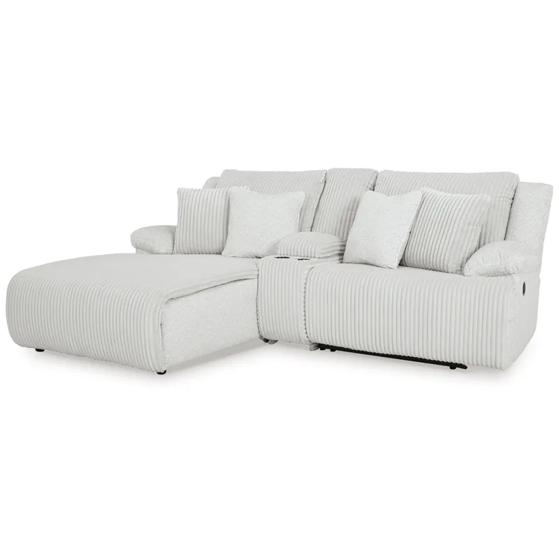 Top Tier 3-Piece Reclining Sectional Sofa with Chaise