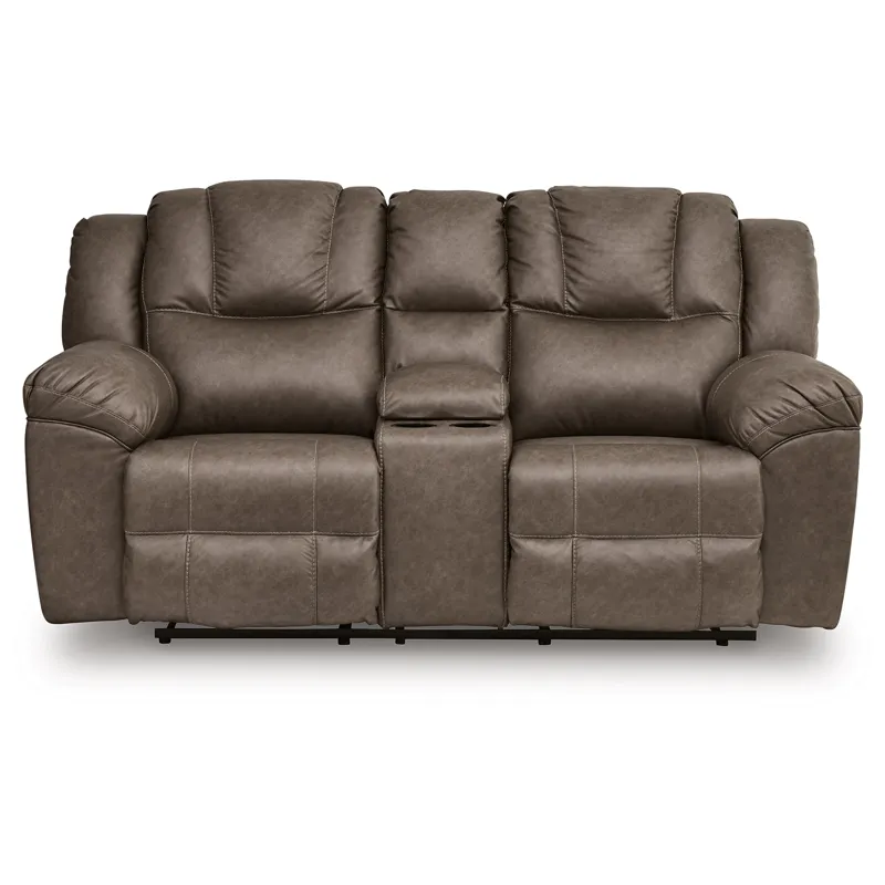 Lowilla Reclining Loveseat with Console