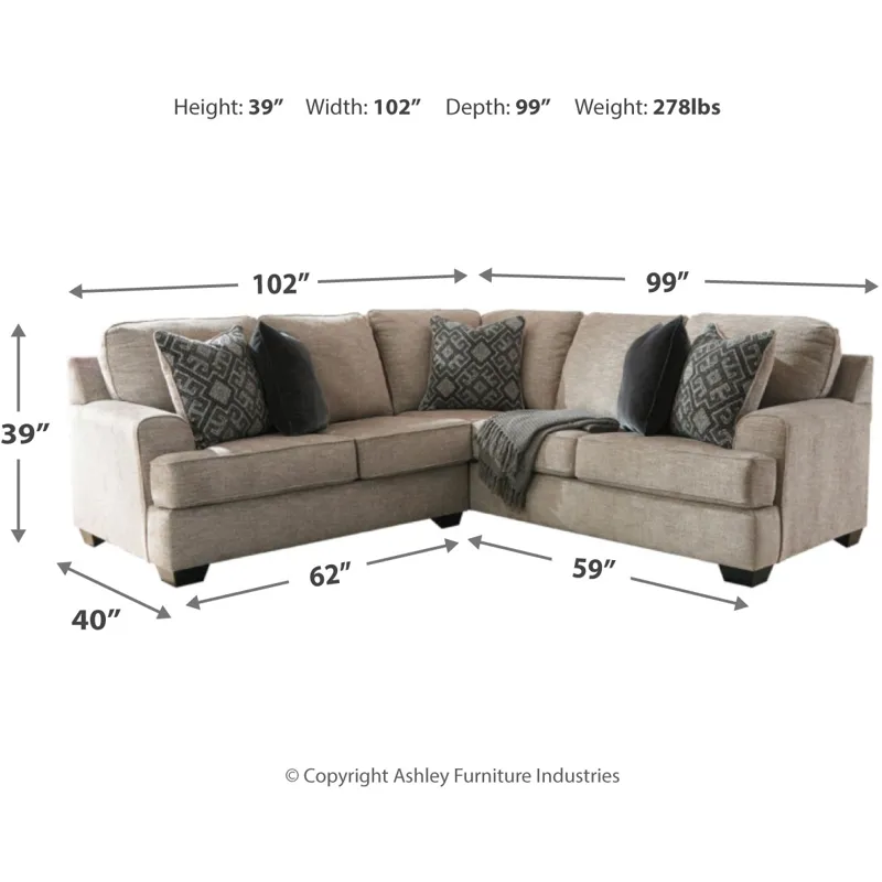 Bovarian 2-Piece Sectional