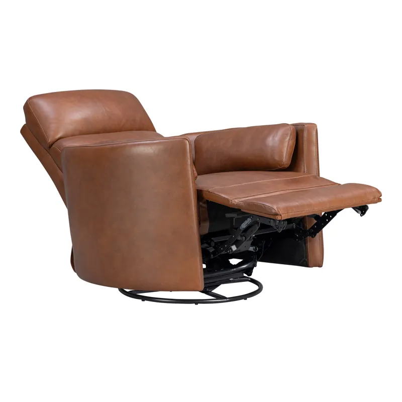 Radius Vintage Whiskey Power Swivel Glider Recliner